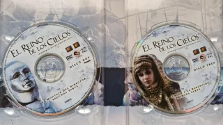 DVD El Reino de los Cielos . 4 DVDs