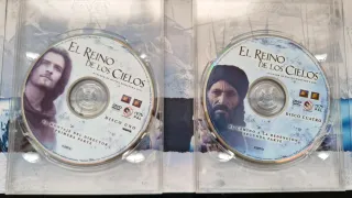 DVD El Reino de los Cielos . 4 DVDs