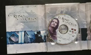 DVD El Reino de los Cielos . 4 DVDs