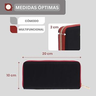 DON ALGODON - Monedero con tarjetero Mod. Silvia