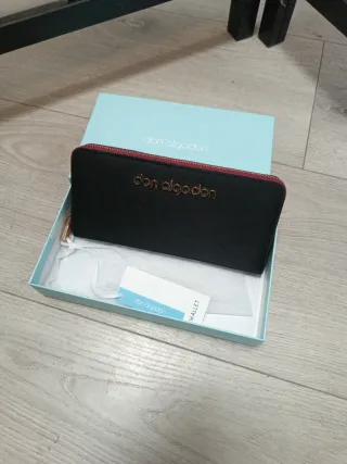 DON ALGODON - Monedero con tarjetero Mod. Silvia