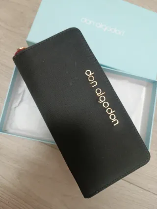 DON ALGODON - Monedero con tarjetero Mod. Silvia