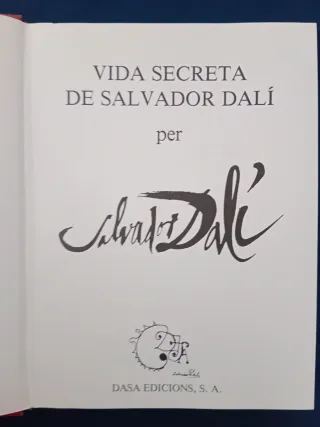 VIDA SECRETA DE SALVADOR DALÍ, CATALÁN