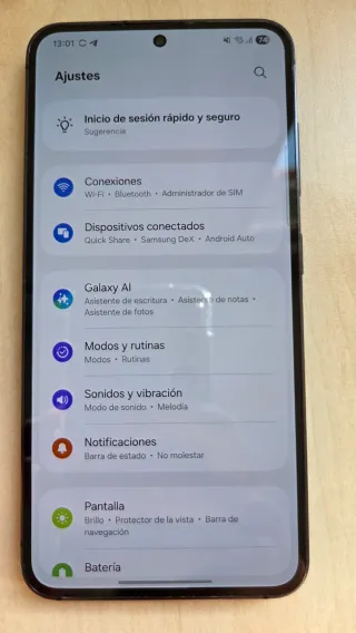 Samsung Galaxy S23 Negro 256GB