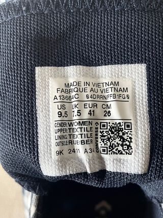 Zapatillas Converse All Star ¡SIN ESTRENAR! T41