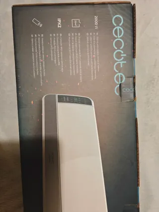 Calefactor Cecotec 2000W IPX2 Mando