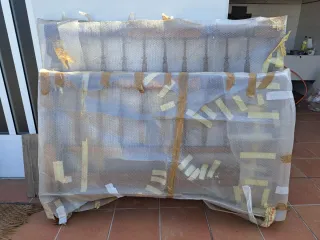 Cabezero y pie de cama Mesitas de noche madera