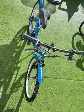 Bicicleta juvenil 24 azul