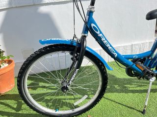 Bicicleta juvenil 24 azul