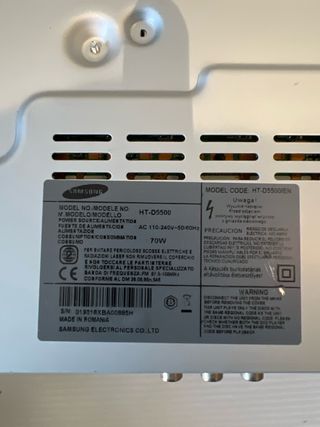 Reproductor Blu-ray 3D Samsung