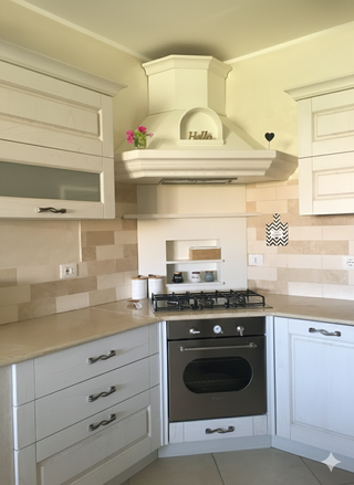 Cappa cucina Lube angolare modello Laura