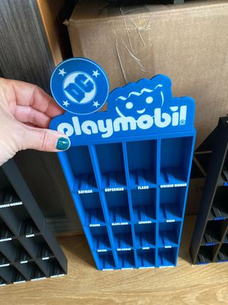 Expositor Playmobil DC Comics Azul