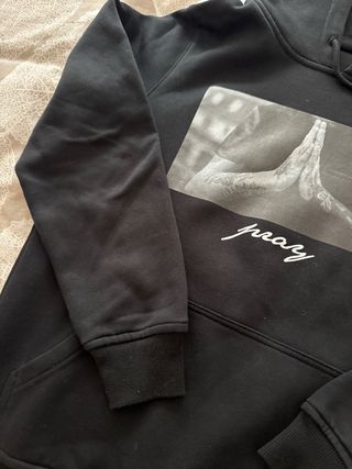 Sudadera Pray Negra Talla S