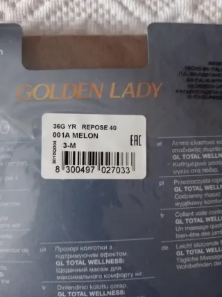 Medias Golden Lady Repose 40 Den Talla M