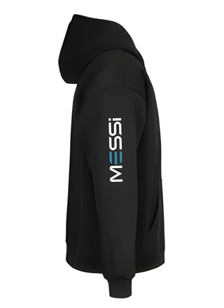 Sudadera personaliza Messi 10 Fútbol Negra