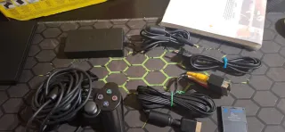 PlayStation 2 Slim Sony Nera Completa e Curata