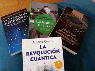 Lote de libros ciencia.