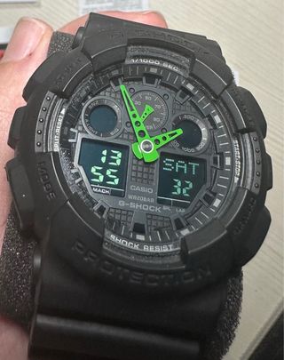 Reloj Casio G-Shock GA-100C Negro