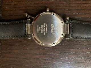 Reloj Cartier Pasha Negro y Plateado