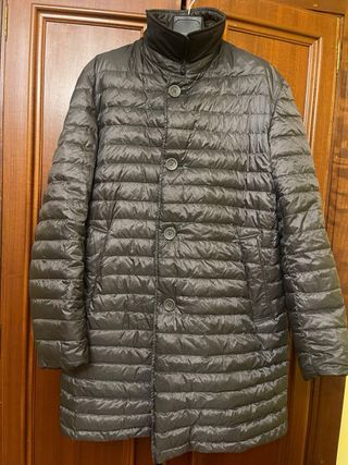 Plumas HERNO reversible negro/gris