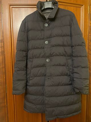 Plumas HERNO reversible negro/gris