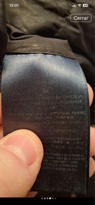 Plumas HERNO reversible negro/gris