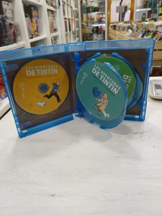 BLU RAY Las Aventuras de Tintín Coleccion Completa