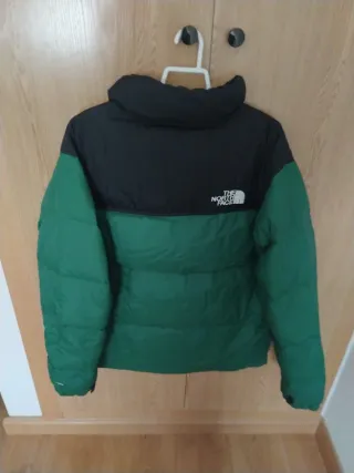 Chaqueta The North Face Negra y Verde