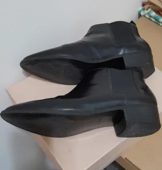 Botines Adolfo Dominguez Negros Talla 38