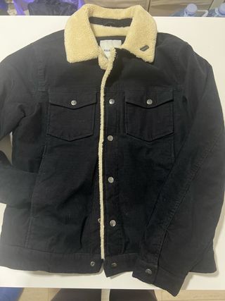 Chaqueta Pull&Bear Negra Chico