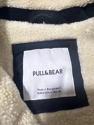 Chaqueta Pull&Bear Negra Chico