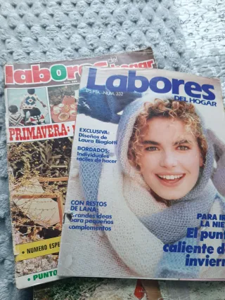 Revistas Labores del Hogar.
