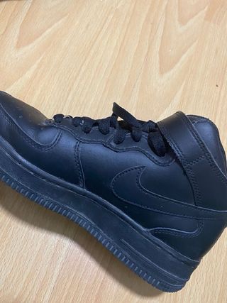 Zapatillas Nike Air Force 1 Botín Negras