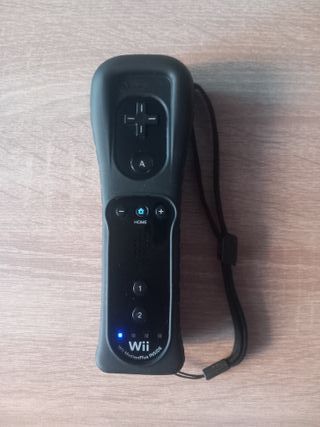 Mando Wii Motion Plus Original Nintendo Negro