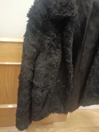 Chaqueta pelo negra