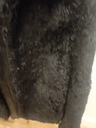 Chaqueta pelo negra