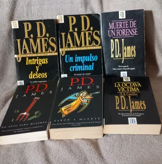 Lote libros P.D.James