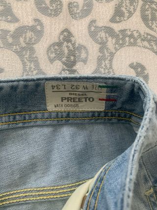 Pantalón Diesel 32x32 Azul