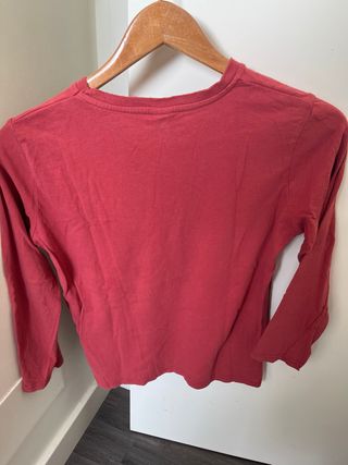 Camiseta Zara niño manga larga T 7/8 años 128 cm