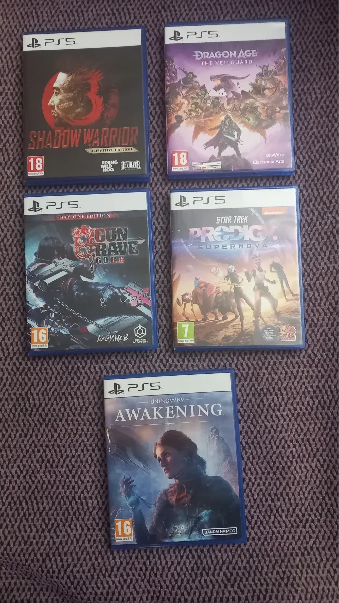 Imagen de 5 Juegos PS5: Shadow Warrior, Dragon Age, Star Tre