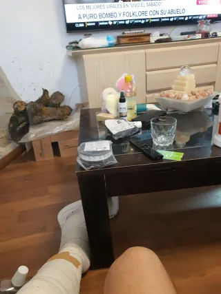 Chaleco de cuero negro