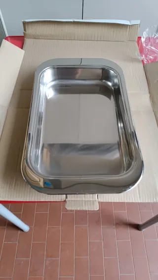 Teglia in acciaio inox