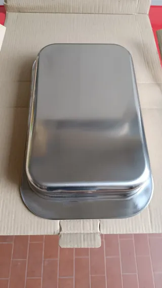 Teglia in acciaio inox