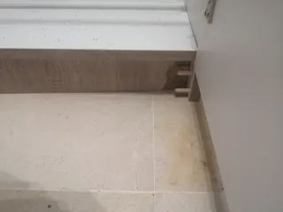 Mueble Zapatero Blanco y Marrón