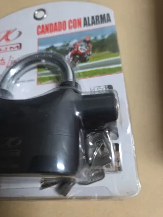 Candado con Alarma KUM Moto Line