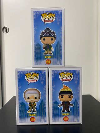 Lote 3 Funko POP! Solo En Casa 2 (1917+1918+1919)