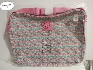 Maletín MOOS floral rosa