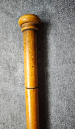 Bastón antiguo de pesca Siglo XIX