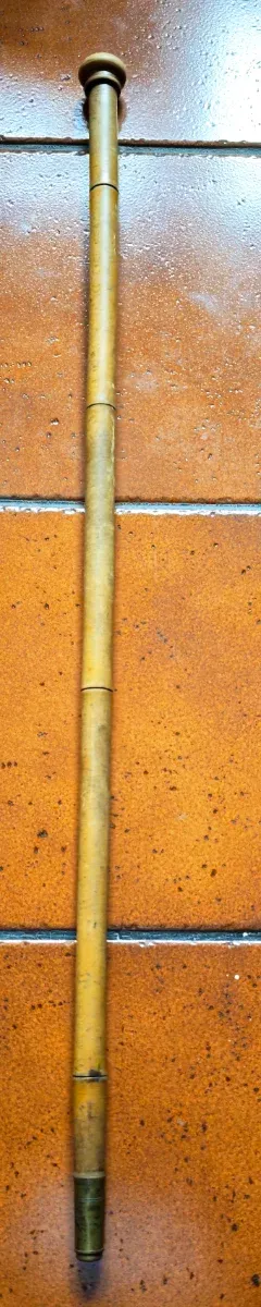 Bastón antiguo de pesca Siglo XIX