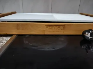 Plancha Eléctrica Base Madera URGE precio negociab